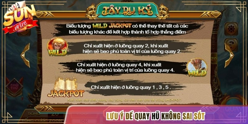 Lưu ý để quay hũ không sai sót