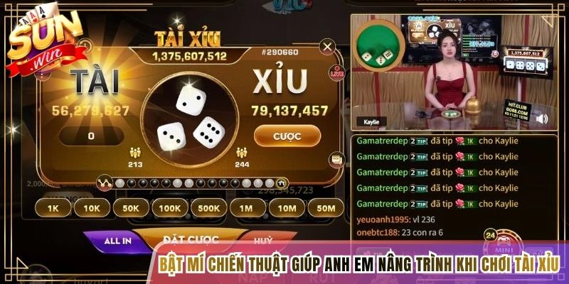 Bật mí chiến thuật giúp anh em nâng trình khi chơi Tài Xỉu