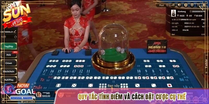 Quy tắc tính điểm và cách đặt cược cụ thể
